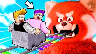 ROBLOX CART RIDE INTO TURNING RED!? (We Used ADMIN COMMANDS!?)