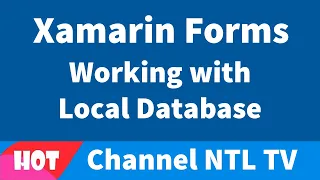 Xamarin Forms Local Database