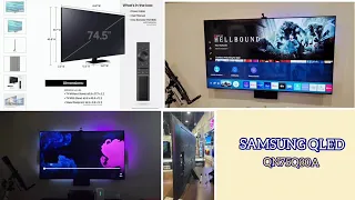Samsung QLED (QN75Q80A) Installation and Retail Demo