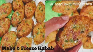 Chicken Chinese Kabab Recipe | Make & Freeze Ramadan Recipe 2024 | New Ramazan Special