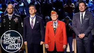 Jimmy Salutes Three Heroic Medal of Honor Recipients for Veterans Day