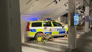 Vi var på  polismuseet i dag med jobbet i Stockholm