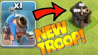 NEW ROBOT TROOP!?! "Clash Of Clans" BUILDER HALL 9 UPGRADE!!