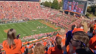 Clemson Touchdown Drive vs Notre Dame With Phil Mafah Career Day with 186 yards in a 31 to 23 Win