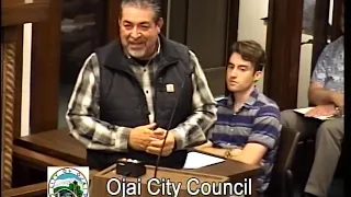 October 22, 2019 Ojai City Council Regular Meeting