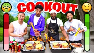 2vs2 BBQ COOKOUT! CashNasty & Marcelas vs Flight & Kenny!