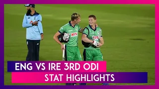 ENG vs IRE 3rd ODI Stat Highlights: Paul Stirling, Andrew Balbirnie Star In Record Win