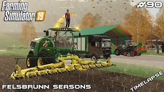 Silage harvest with MrsTheCamPeR | Animals on Felsbrunn Seasons | Farming Simulator 19 | Episode 90