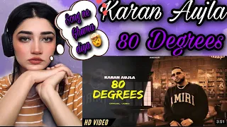 Reaction On 80 DEGREES Karan Aujla | BTFU | New Punjabi Song 2021