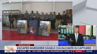 Danelo Cavalcante captured by police after a two-week manhunt