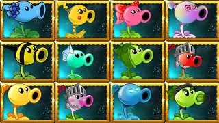 All Peashooter vs all Wild west Zombies | Who is the best? - PVZ2 MK