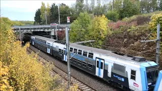 (RER D) Passage de deux UM Z20500 IDFM vers Orangis Bois de l'Epine avec rame hybride (56D)