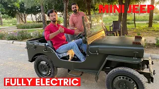 Mini Electric Willy Jeep in India | Bike Ke Price Main off Roading Jeep