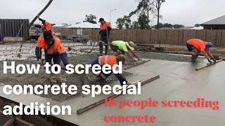 How to screed concrete best of