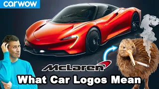 The weirdest car logos & their hidden meanings!