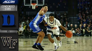 Duke vs. Wake Forest Condensed Game | 2019-20 ACC Men's Basketball