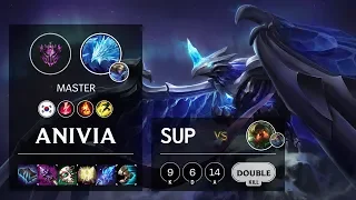 Anivia Support vs Nautilus - KR Master Patch 10.9