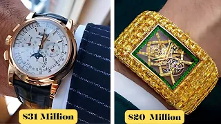 Top 10 Most Expensive Luxury Watch Brands! YOU MUST SEE!