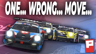 This is what happens when drivers trust each other (iRacing Porsche Cup at Bathurst)