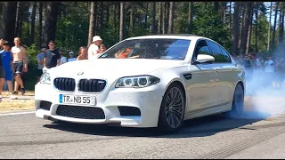 M Cars Leaving Bimmerfest 2023! M2, M3, M4, M5, M6 CRAZY DONUTS AND BURBOUTS