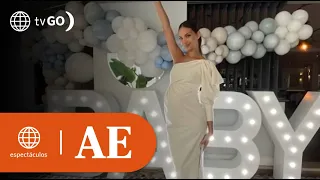 Natalie Vértiz y Yaco Eskenazi celebraron el baby shower de su bebé | América Espectáculos (HOY)