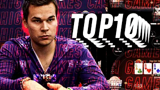TOP10 Biggest PLO Pots of April 2021 | High Stakes Poker Cash Game