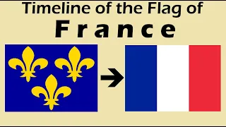 Flag of France : Historical Evolution (with French National Anthem)