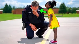 Black Girl Sleeps In Park Every Night. Then A Cop Finds Out Why & Bursts Into Tears!