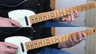 J.S. Bach: Invention 8 for Electric Guitar