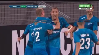 Zenit SPb (4-0)  Dinamo Minsk   EUROPA LEAGUE