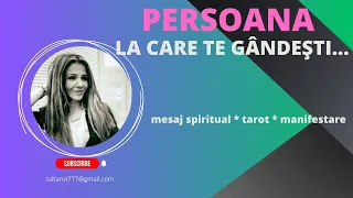 GÂNDEȘTE-TE LA CINEVA❤️🤗🙏 Iată ce au cărțile de spus despre acea persoană🔺tarot 🔺 alege o carte