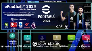 EFOOTBALL PES 2024 PPSSPP ORIGINAL PS5 On Android& ISO BEST Graphics Offline