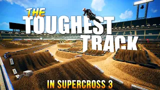 The TOUGHEST Supercross Track - Insanity Supercross - Monster Energy Supercross 3 Gameplay