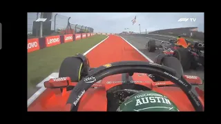 Charles Leclerc onboard race start, Cota 2023 #f1 #reel #verstappen #leclerc #Hamilton #shorts