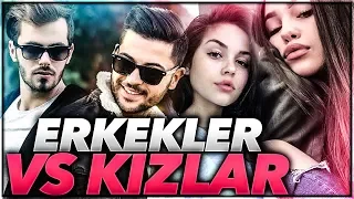 KIZLARA KAYBEDEMEYİZ DEDİLER !! ERKEKLER VS KIZLAR 5V5 2. MAÇ !!