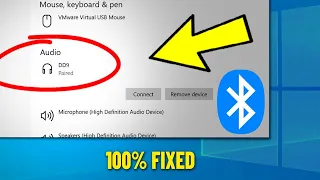 Bluetooth Device Paired But Not Connected Windows 10 | bluetooth Speaker paired but not Sound - FIX