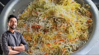 वेज बिरयानी बनाने का यह तरीका देख के कहेंगे  पहले क्यों नहीं पता था | veg biryani @RanveerBrar