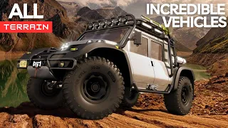 10 ALL-TERRAIN COOL VEHICLES YOU NEED TO SEE!