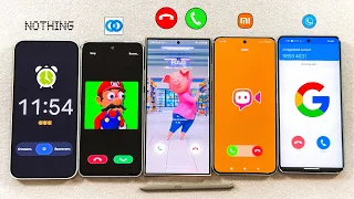 Alarm, Twinme, Justalk, SkyPhone Nothing 2A + Nokia X30 + S24 Ultra + Xiaomi 14 Ul + Pixel 8 Pr