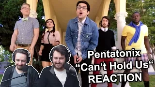 Singers Reaction/Review to "Pentatonix - Can't Hold Us"
