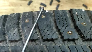 Вездеходная резина своими руками. Self-made off-road tyre made of winter tyre