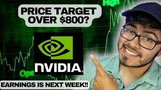 Nvidia Stock Price Target Over $800! AI HYPE?