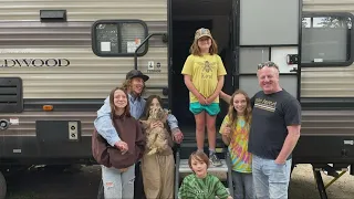 Homeless family displaced by Caldor fires gets surprise RV donation