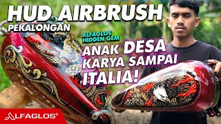 Jago Airbrush dan Pinstripe dari Pekalongan | Hud Airbrush | Alfaglos Indonesia