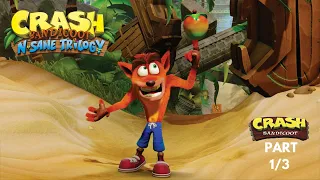 Crash Bandicoot 1 N.Sane Trilogy First Island No Commentary