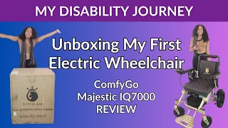 Unboxing the ComfyGo Majestic IQ7000 Remote Controlled Electric Wheelchair