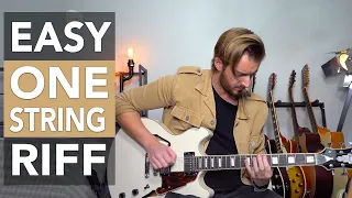 'Running Down A Dream' - Easy 1 String 1 Finger Guitar Riff for Beginners