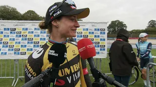Marianne Vos - Interview at the finish - Paris-Roubaix 2021