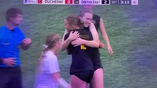 Kendall Dobberstein Goal NSAA Girls Class B State Championship Gretna East vs Duchesne 5/13/24