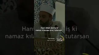 Namaz ve oruc var ama işi rast gitmiyor  HALİL KONAKÇI